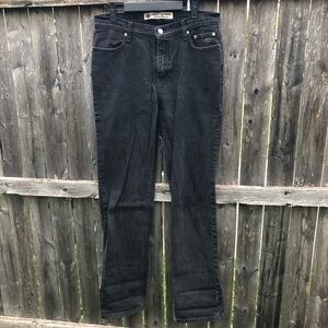 Harley-Davidson Women's Black Straight Leg Jeans